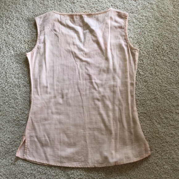 Annabelle Boho embroidered sleeveless shell Top - Picture 2 of 11